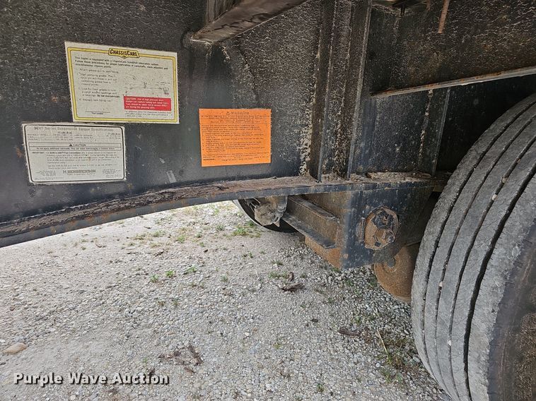 image for item EJ6325 2005 Lufkin  Paymaster  drop deck equipment trailer