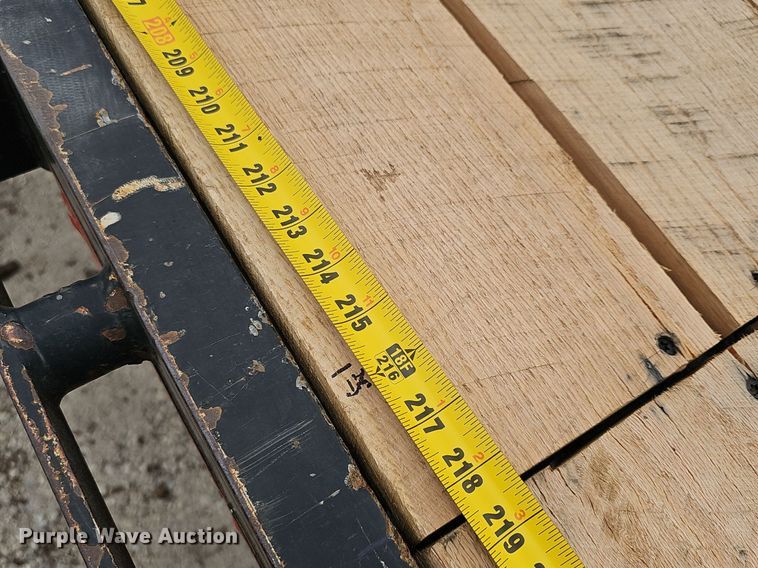 image for item EJ6325 2005 Lufkin  Paymaster  drop deck equipment trailer