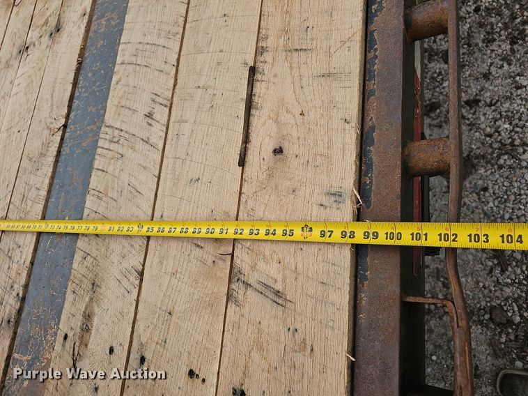 image for item EJ6325 2005 Lufkin  Paymaster  drop deck equipment trailer