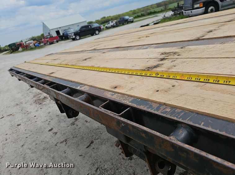 image for item EJ6325 2005 Lufkin  Paymaster  drop deck equipment trailer