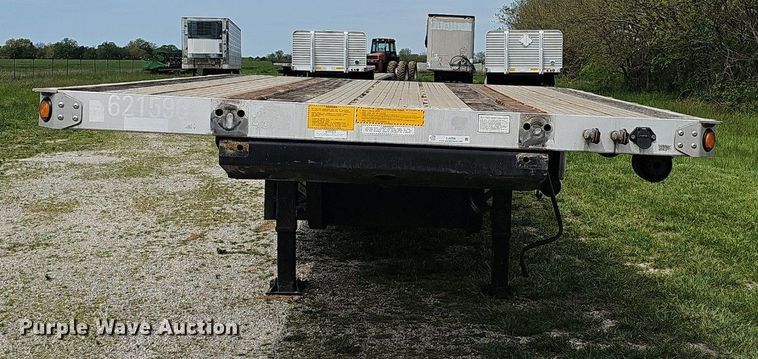 image for item EJ6326 2010 Utility FS2CDHA drop deck equipment trailer