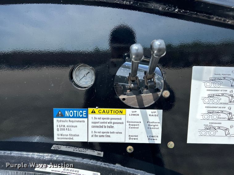 image for item EK4545 2020 Liddell AP-55F   lowboy equipment trailer