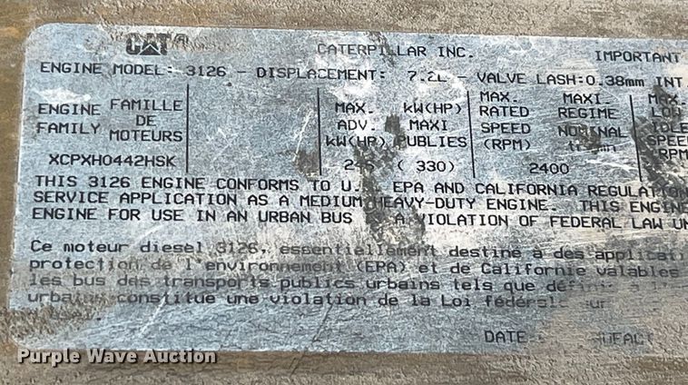 image for item LD9481 2000 GMC C6500 rollback truck