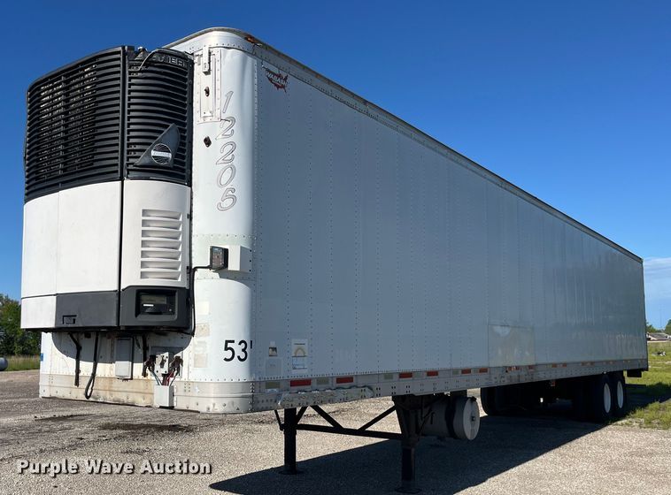 image for item LD9514 2006 Wabash refrigerated van trailer