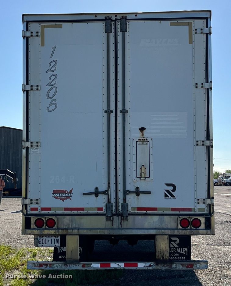 image for item LD9514 2006 Wabash refrigerated van trailer