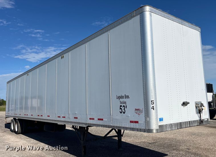 image for item LD9515 2009 Wabash dry van trailer