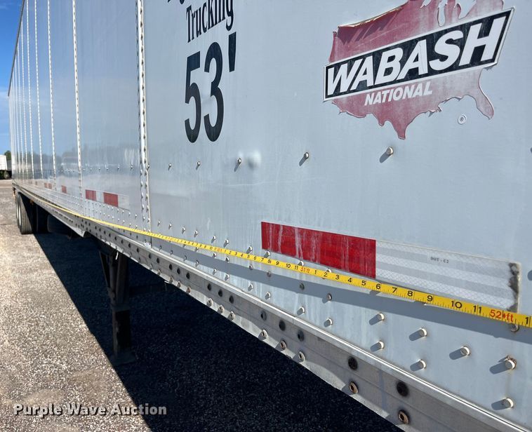image for item LD9515 2009 Wabash dry van trailer