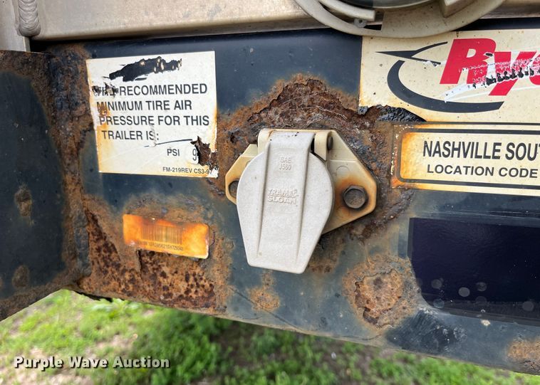 image for item LD9522 2016 Great Dane flatbed trailer