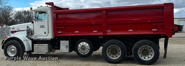 image for item LR9310 1996 Peterbilt  357 dump truck