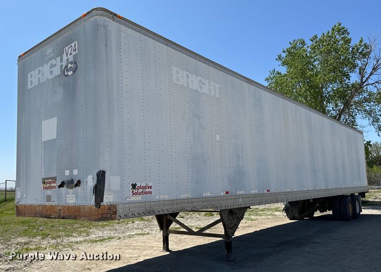 image for item NL9707 2002 Hyundai  V12530152AJS dry van trailer