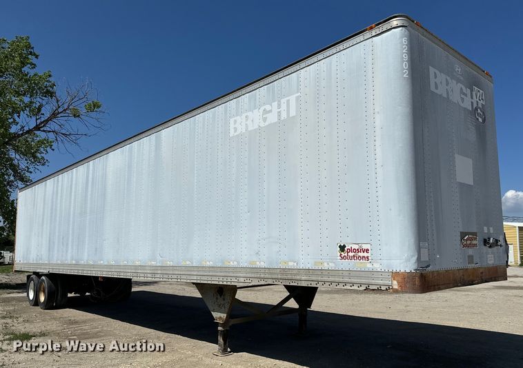 image for item NL9707 2002 Hyundai  V12530152AJS dry van trailer