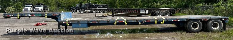 image for item NR9818 1982 Daco TUI9D4582 drop deck trailer