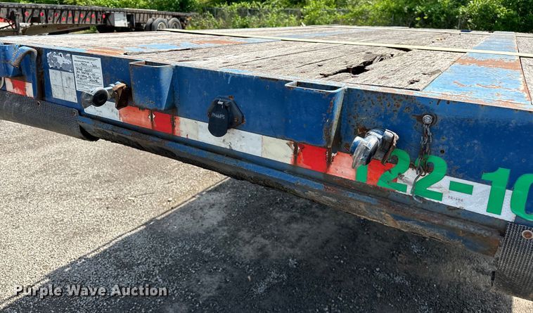 image for item NR9818 1982 Daco TUI9D4582 drop deck trailer