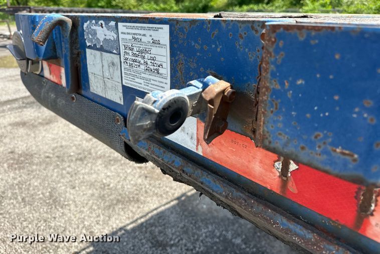 image for item NR9818 1982 Daco TUI9D4582 drop deck trailer