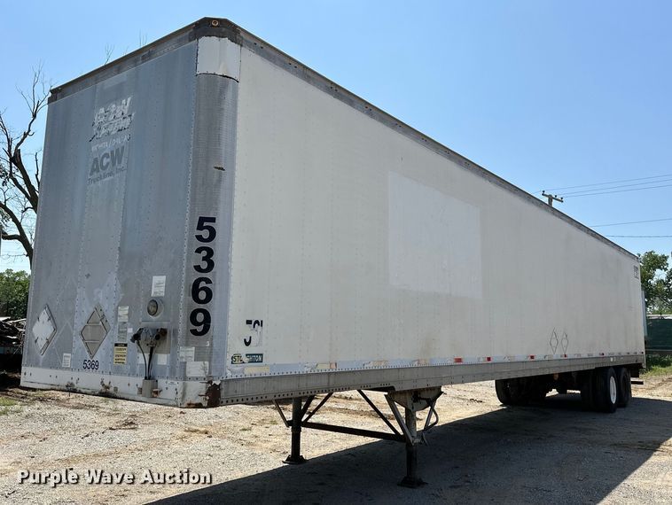 image for item NR9843 1999 Stoughton  AVW-535T-S-C-AR dry van trailer