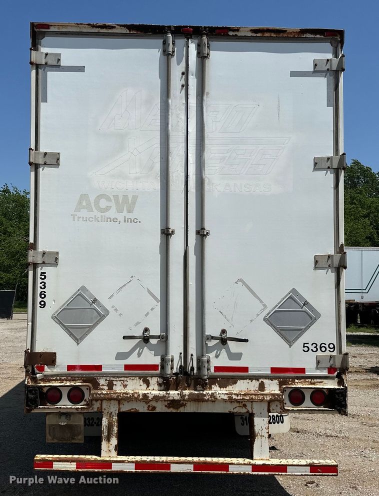 image for item NR9843 1999 Stoughton  AVW-535T-S-C-AR dry van trailer