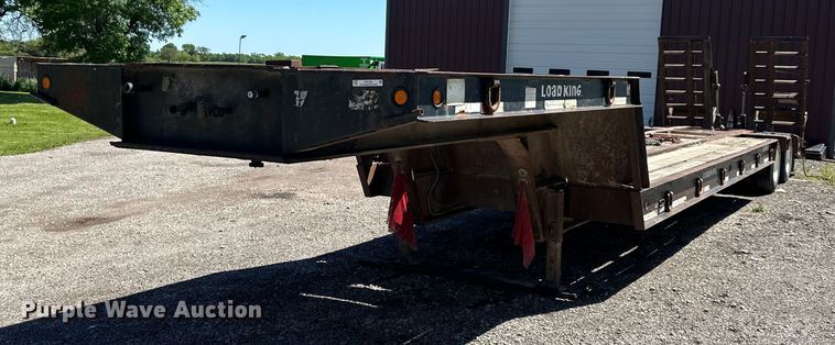 image for item NT9194 2005 Load King CS352 equipment trailer