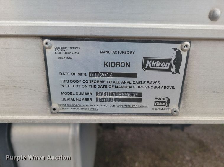 image for item NZ9816 2015 Hino 338 refrigerated truck