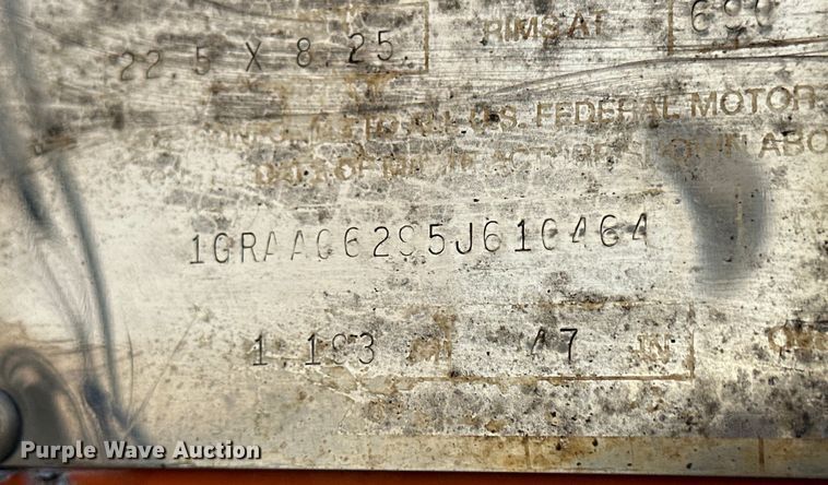 image for item OE9158 2005 Great Dane 7411T-SSL dry van trailer