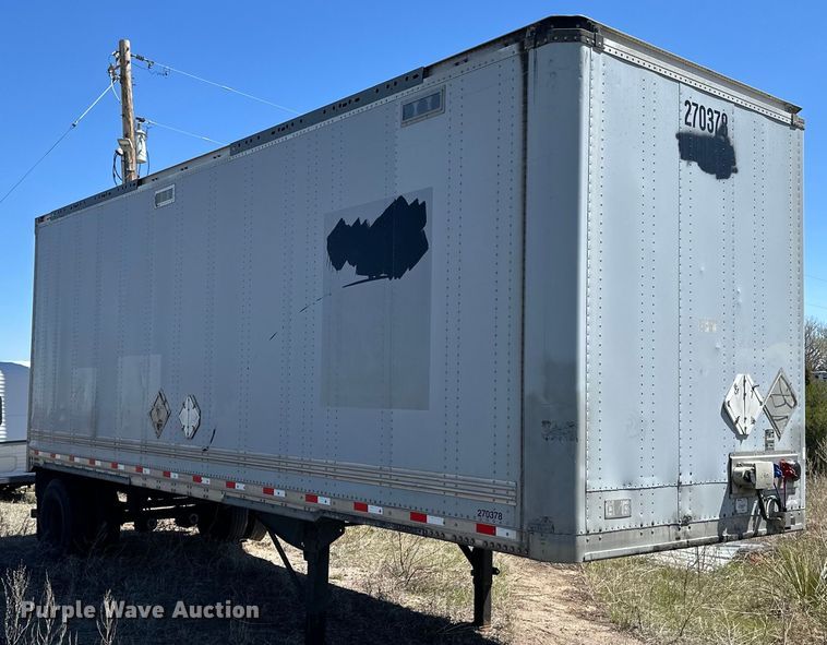 image for item OE9159 2012 Stoughton DVW-285S-C-WDC dry van trailer