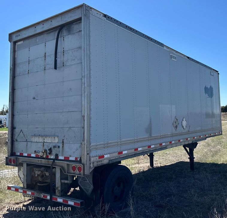 image for item OE9159 2012 Stoughton DVW-285S-C-WDC dry van trailer
