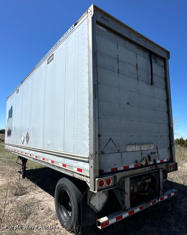 image for item OE9159 2012 Stoughton DVW-285S-C-WDC dry van trailer