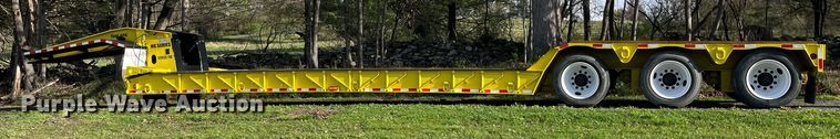 image for item OG9907 2000 Trail king  TK110HDG lowboy equipment trailer