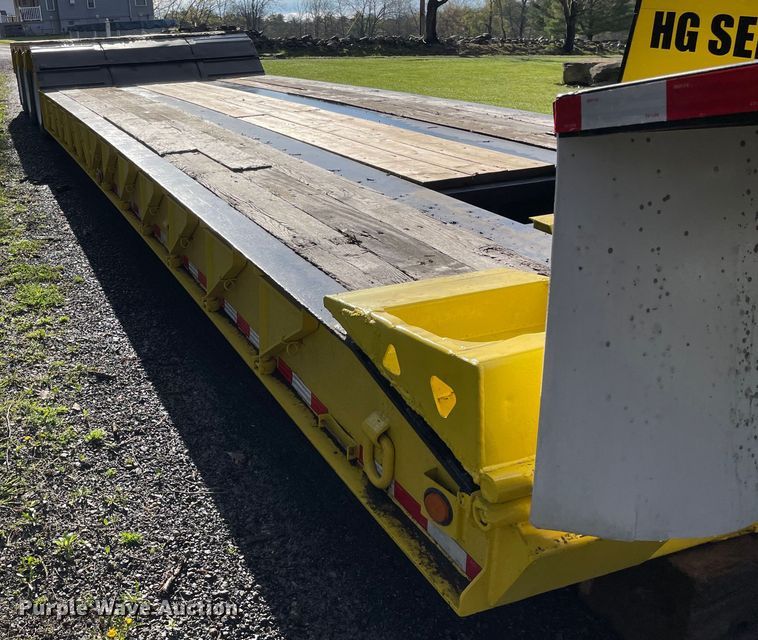 image for item OG9907 2000 Trail king  TK110HDG lowboy equipment trailer