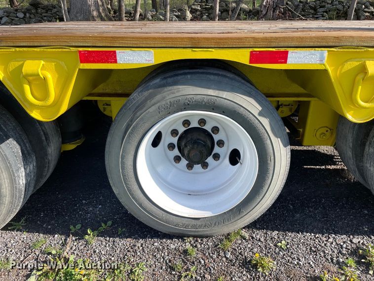 image for item OG9907 2000 Trail king  TK110HDG lowboy equipment trailer