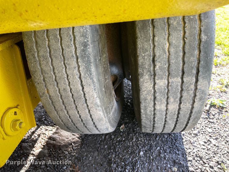 image for item OG9907 2000 Trail king  TK110HDG lowboy equipment trailer