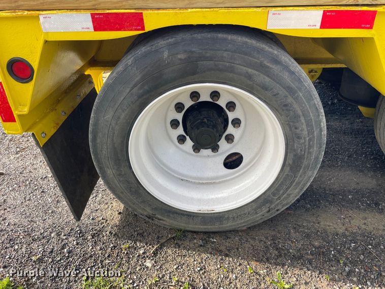 image for item OG9907 2000 Trail king  TK110HDG lowboy equipment trailer