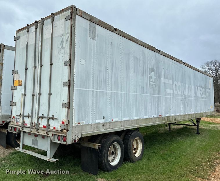 image for item OM9358 1990 Strick dry van trailer