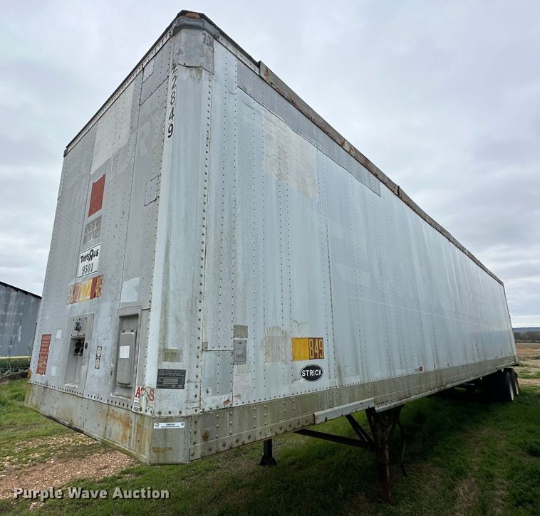 image for item OM9358 1990 Strick dry van trailer