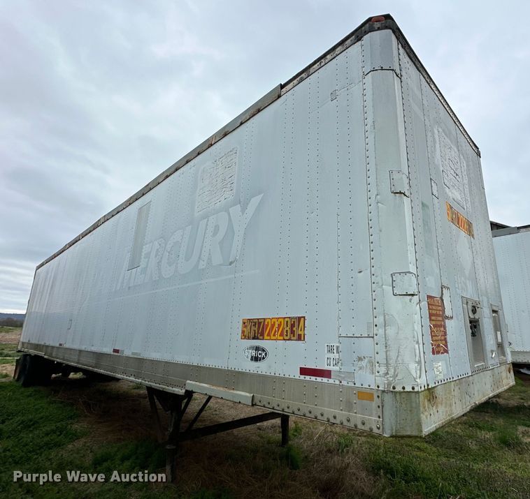 image for item OM9359 1990 Strick dry van trailer