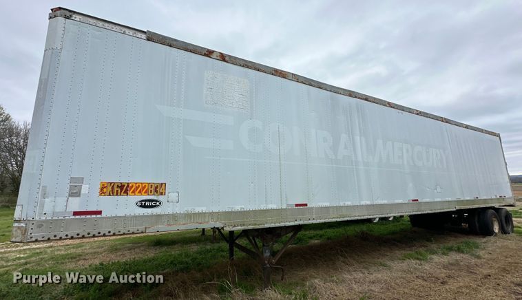 image for item OM9359 1990 Strick dry van trailer