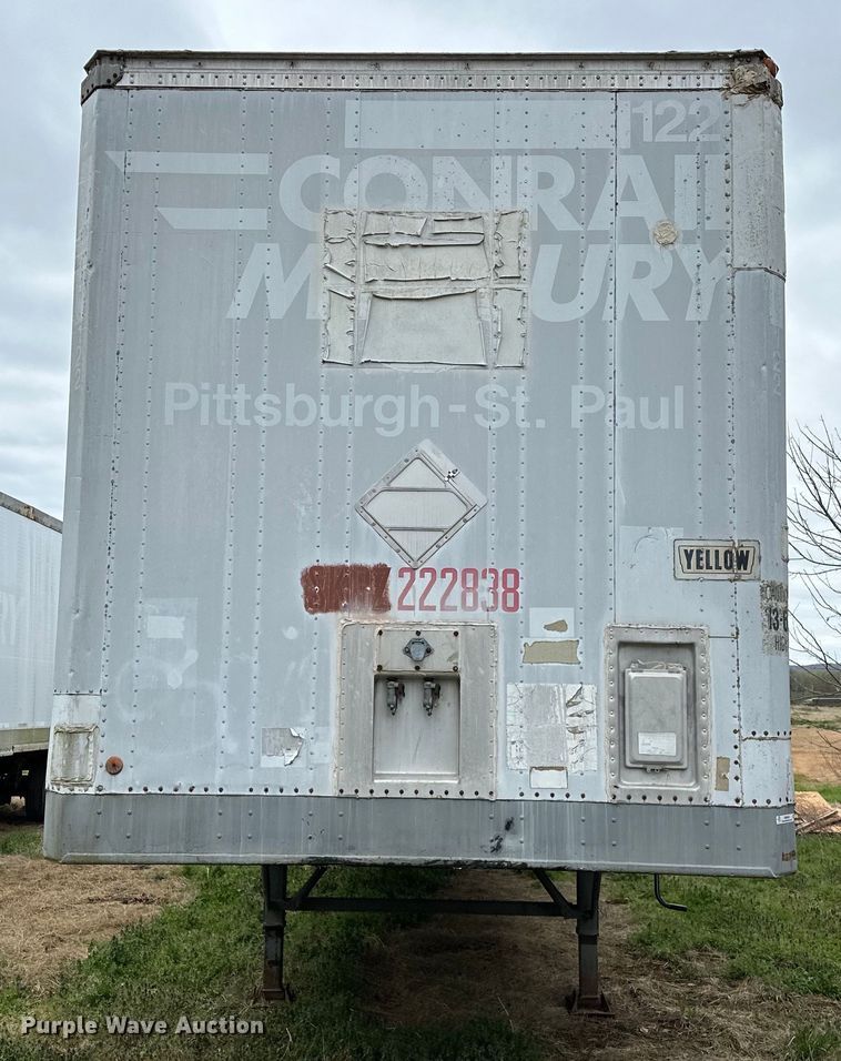 image for item OM9360 1990 Strick dry van trailer