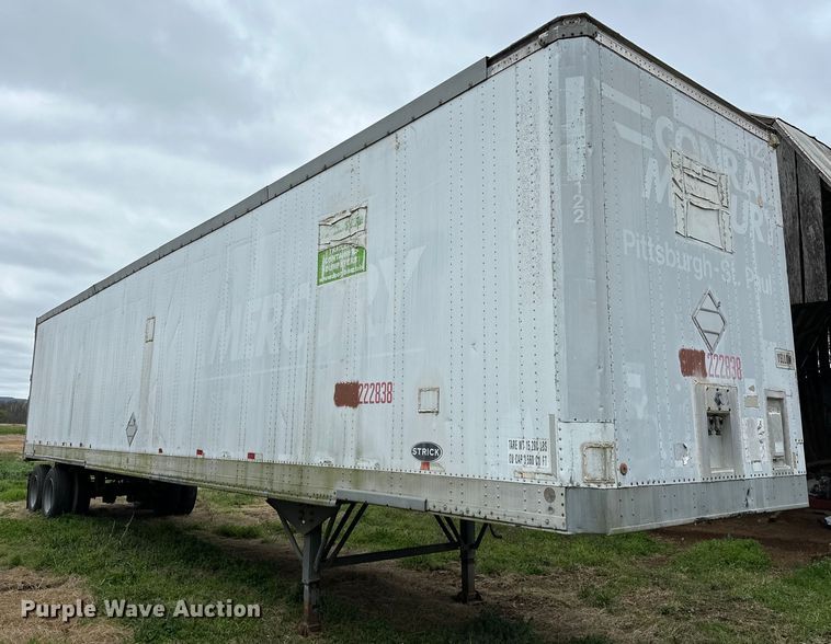 image for item OM9360 1990 Strick dry van trailer