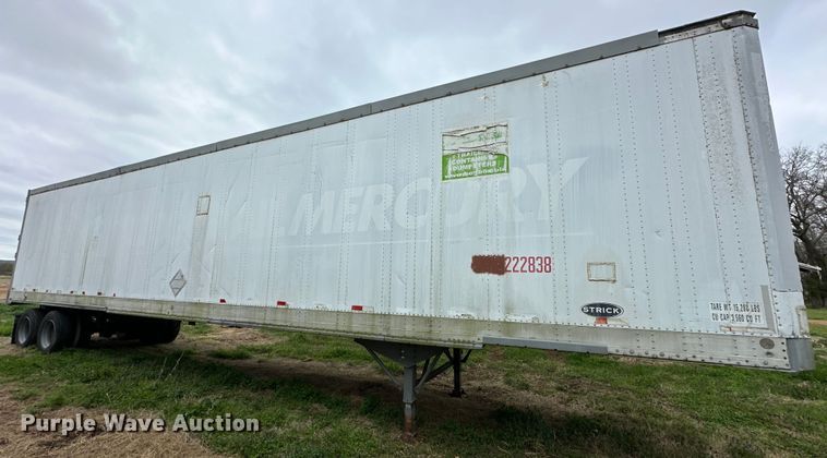 image for item OM9360 1990 Strick dry van trailer