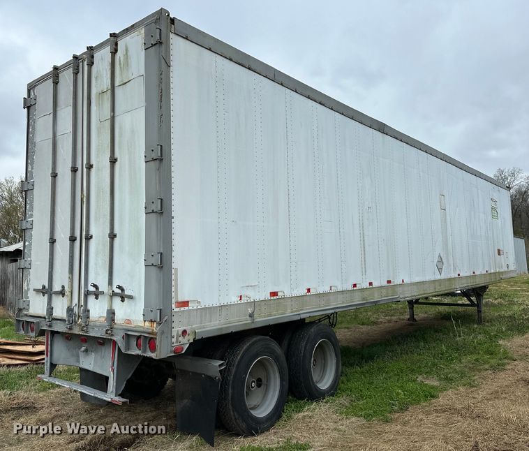 image for item OM9360 1990 Strick dry van trailer