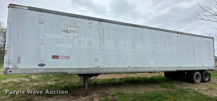image for item OM9360 1990 Strick dry van trailer