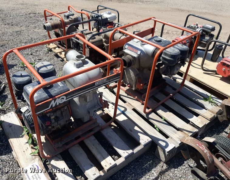 image for item DQ7019  (2) Multiquip QP-301TH trash pumps