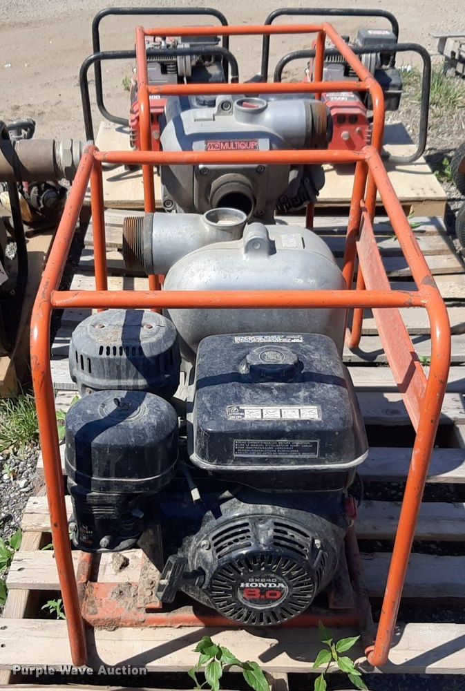 image for item DQ7019  (2) Multiquip QP-301TH trash pumps