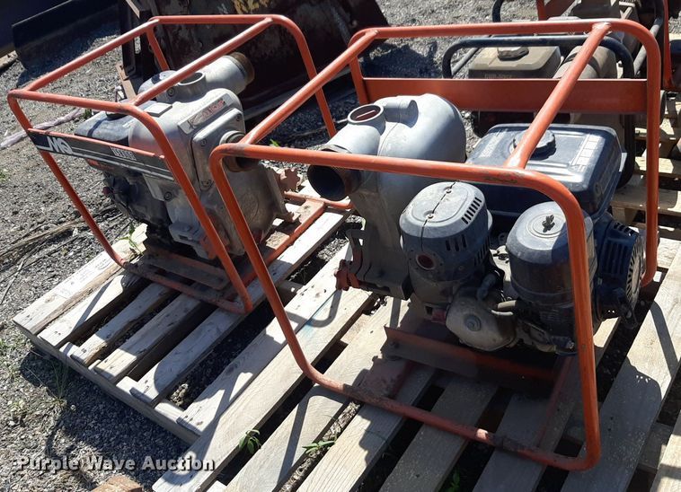 image for item DQ7019  (2) Multiquip QP-301TH trash pumps