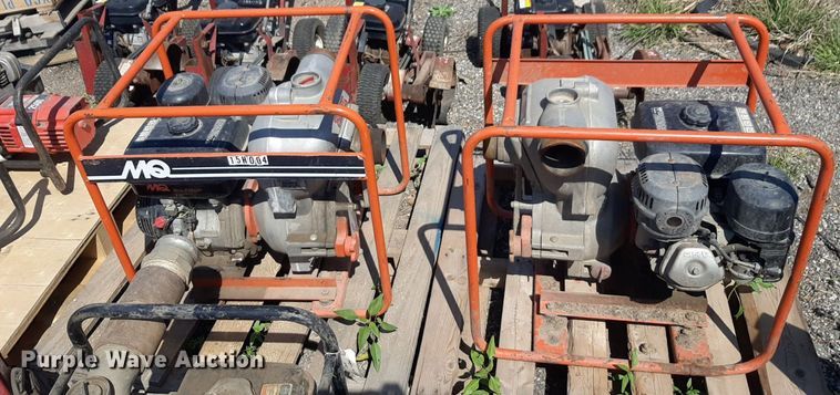 image for item DQ7019  (2) Multiquip QP-301TH trash pumps