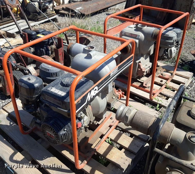 image for item DQ7019  (2) Multiquip QP-301TH trash pumps
