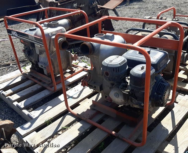 image for item DQ7019  (2) Multiquip QP-301TH trash pumps