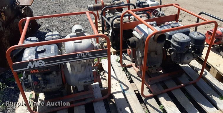 image for item DQ7019  (2) Multiquip QP-301TH trash pumps