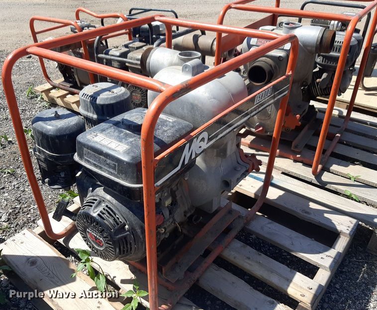 image for item DQ7019  (2) Multiquip QP-301TH trash pumps