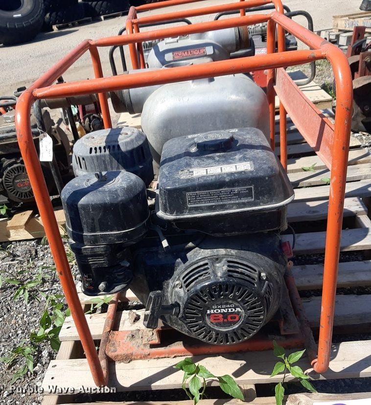 image for item DQ7019  (2) Multiquip QP-301TH trash pumps