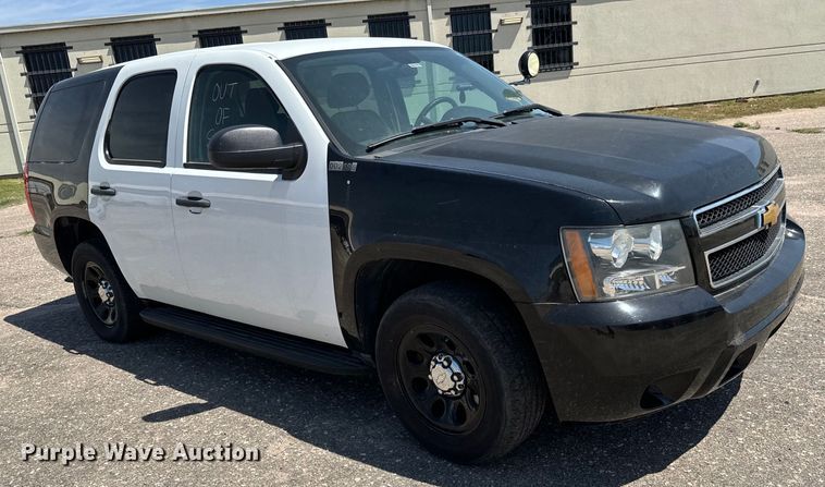 image for item NH9198 2014 Chevrolet  Tahoe Police SUV